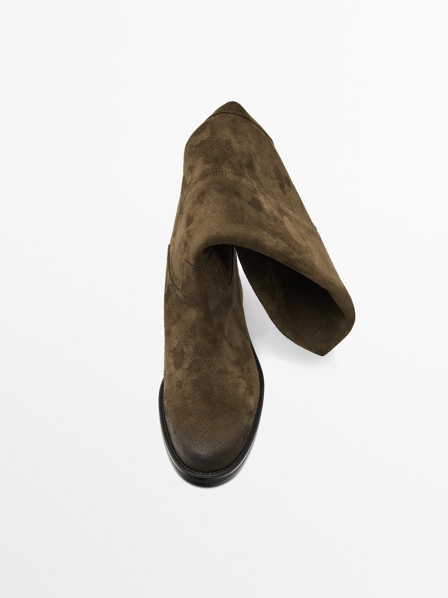 bottes femme style équestre kaki tenue chic